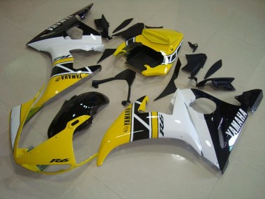 Amarillo Aniversario Carenado Yamaha R6 03-05