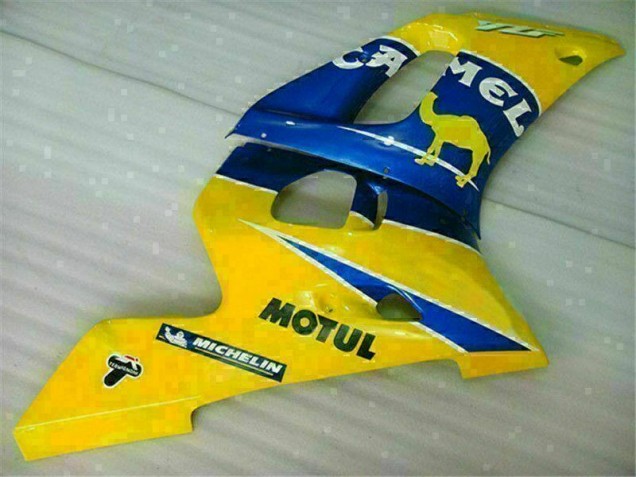 Amarillo Azul ABS Kits Carenado Yamaha R6 98-02 Amarillo Azul ABS Kits Carenado Yamaha R6 98-02