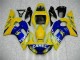 Amarillo Azul ABS Plásticos Yamaha R6 98-02