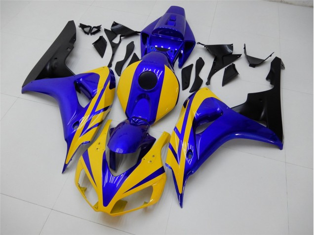 Amarillo Azul Carenado Honda CBR 1000 RR 06-07 Amarillo Azul Carenado Honda CBR 1000 RR 06-07