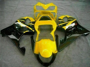 Amarillo Negro Kit Carenado Inyección Honda CBR 600 F4i 01-03