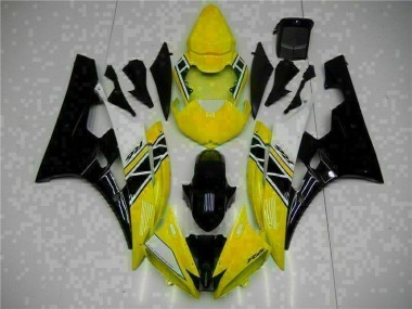 Amarillo Negro Kit Carenado Yamaha R6 06-07