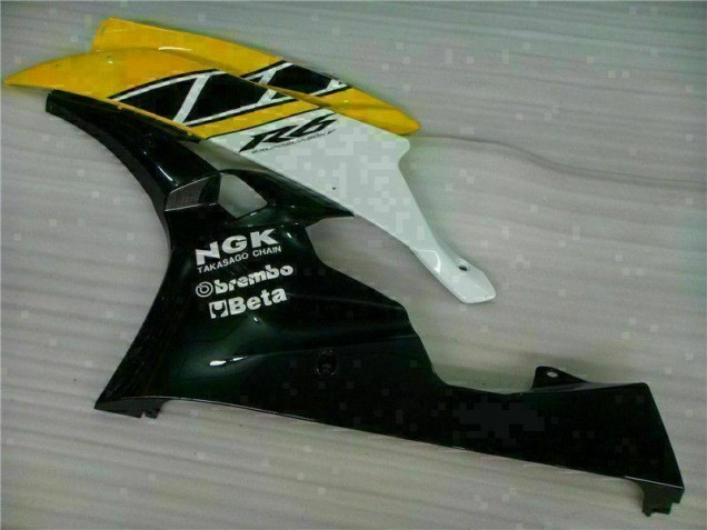 Amarillo Negro Kit Completo Carenado Yamaha R6 06-07