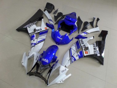Azul Azul Blanco ENEOS Carenado Yamaha R6 06-07
