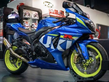 Azul Blanco ABS Plástico Suzuki GSXR 1000 K9 09-16