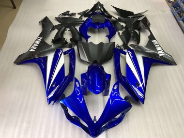 Azul Blanco ABS Plástico Yamaha R1 07-08