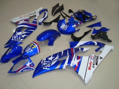 Azul Blanco Fiat 27 Rojo Wudy Carenado Yamaha R6 08-16
