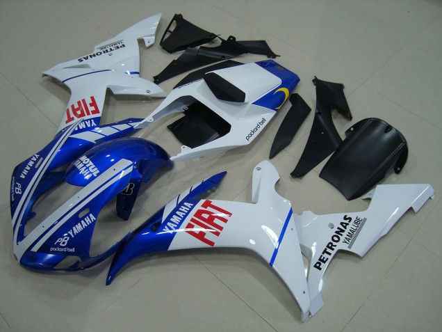 Azul Blanco Kit ABS Carenado Yamaha R1 02-03 Azul Blanco Kit ABS Carenado Yamaha R1 02-03