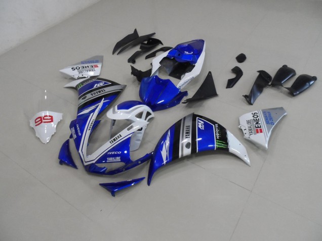 Azul Blanco Kits ABS Carenado Yamaha R1 12-14 Azul Blanco Kits ABS Carenado Yamaha R1 12-14