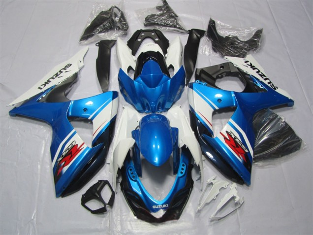 Azul Blanco Kits Carenado Suzuki GSXR 1000 K9 09-16 Azul Blanco Kits Carenado Suzuki GSXR 1000 K9 09-16