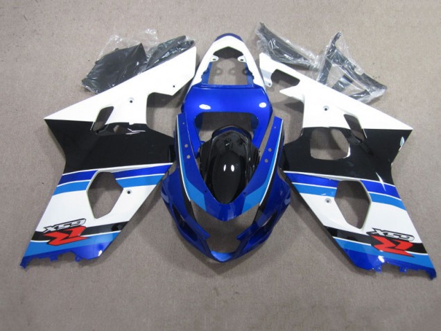 Azul Blanco Kits Completo Carenado ABS Suzuki GSXR 600 K4 04-05 Azul Blanco Kits Completo Carenado ABS Suzuki GSXR 600 K4 04-05
