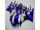 Azul Blanco Negro Carenado Yamaha R6 03-05