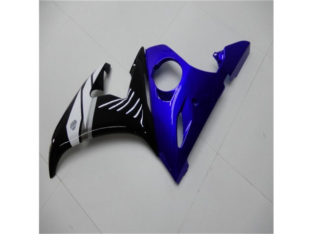 Azul Blanco Negro Carenado Yamaha R6 03-05