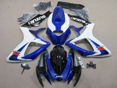 Azul Blanco Plástica Suzuki GSXR 600 K6 06-07