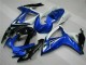 Azul Carrocería Suzuki GSXR 600 / 750 K6 06-07
