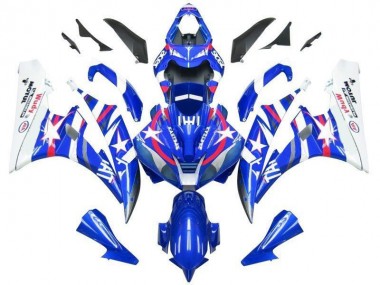 Azul Estrella Fiat Carenado Yamaha R6 06-07