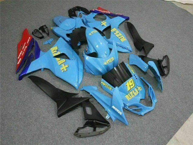Azul Kit Completo Carenado Suzuki GSXR 1000 K9 09-16 Azul Kit Completo Carenado Suzuki GSXR 1000 K9 09-16