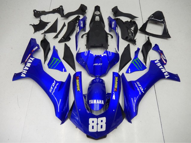 Azul Monster 88 Carenado Yamaha R1 15-19 Azul Monster 88 Carenado Yamaha R1 15-19