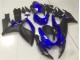 Azul Negro ABS Plástica Suzuki GSXR 600 / 750 K6 06-07