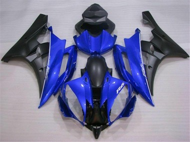 Azul Negro ABS Plástico Yamaha R6 06-07