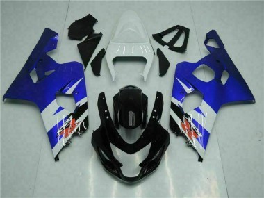 Azul Negro ABS Plásticos Suzuki GSXR 600 / 750 K4 04-05