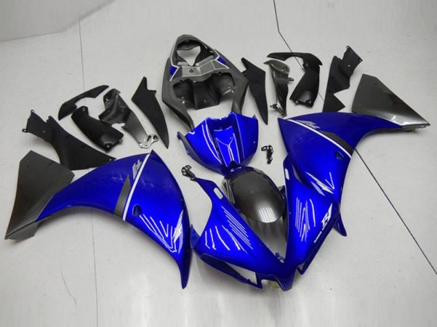Azul Negro Carenados Yamaha R1 12-14