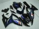 Azul Negro Kit Carenado ABS Completo Suzuki GSXR 600 / 750 K6 06-07 Azul Negro Kit Carenado ABS Completo Suzuki GSXR 600 / 750 K6 06-07