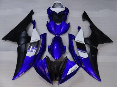 Azul Negro Kit Completo Carenado Yamaha R6 08-16