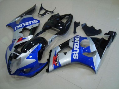 Azul Plata Carenado Suzuki GSXR 1000 K3 03-04