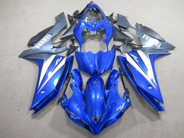 Azul Plata Carenado Yamaha R1 07-08