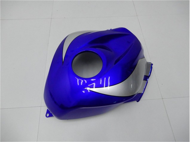 Azul Plata Negro Carenado Honda CBR 600 RR 07-08 Azul Plata Negro Carenado Honda CBR 600 RR 07-08