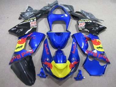 Azul Red Bull Ninja Carenado Kawasaki ZX6R 05-06