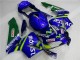 Azul Verde Movistar Castrol Carenado Honda CBR 600 RR 03-04