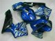 Azul con Plata Llama Carenado Honda CBR 600 RR 03-04 Azul con Plata Llama Carenado Honda CBR 600 RR 03-04