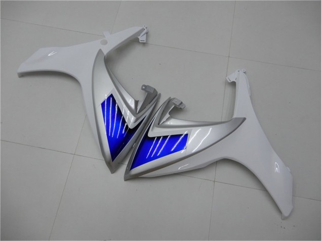 Blanco Azul Kit Carenado ABS Completo Suzuki GSXR 600 / 750 K6 06-07