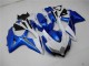 Blanco Azul Kit Carenado Suzuki GSXR 600 / 750 K8 08-10
