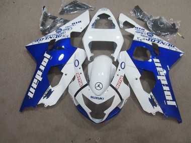 Blanco Azul Motul Carenado Suzuki GSXR 600 K4 04-05