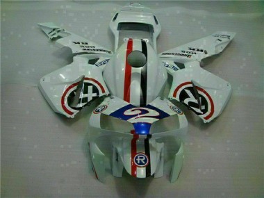 Blanco Azul R 2 Carenado Honda CBR 600 RR 03-04