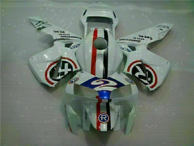 Blanco Azul R 2 Carenado Honda CBR 600 RR 03-04 Blanco Azul R 2 Carenado Honda CBR 600 RR 03-04