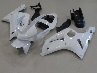 Blanco Carenado Kawasaki ZX6R 03-04