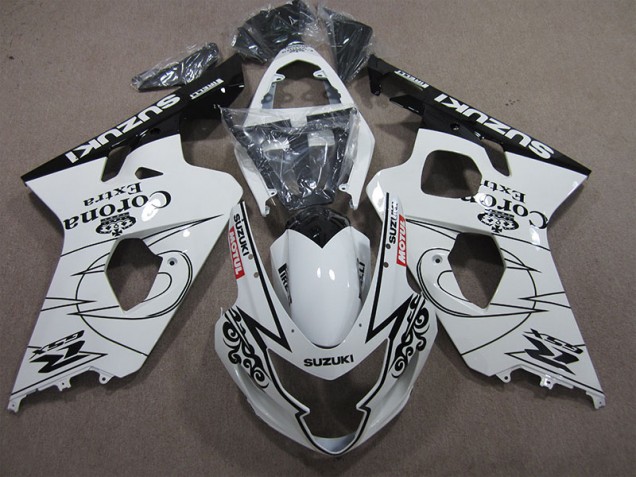 Blanco Corona Extra Motul Carenado Suzuki GSXR 600 K4 04-05 Blanco Corona Extra Motul Carenado Suzuki GSXR 600 K4 04-05
