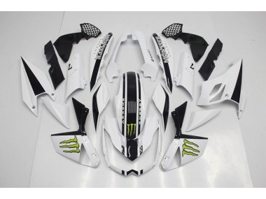 Blanco Kits Completo Carenado ABS Kawasaki Z1000 07-09