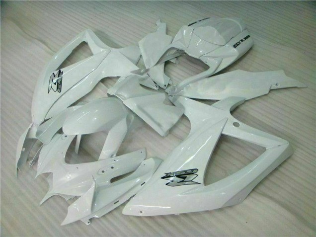 Blanco Kits Completo Carenado ABS Suzuki GSXR 600 / 750 K8 08-10 Blanco Kits Completo Carenado ABS Suzuki GSXR 600 / 750 K8 08-10