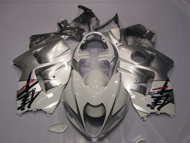 Blanco Negro Calcomanía Carenado Suzuki GSXR 1300 Hayabusa 96-07 Blanco Negro Calcomanía Carenado Suzuki GSXR 1300 Hayabusa 96-07