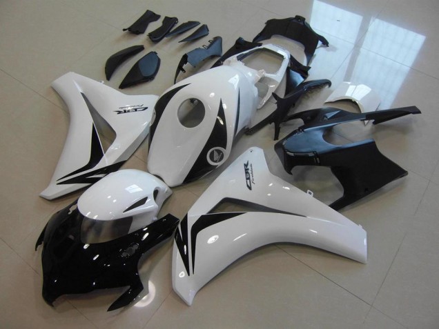 Blanco Negro Inyección Kits Carenado Honda CBR 1000 RR 08-11 Blanco Negro Inyección Kits Carenado Honda CBR 1000 RR 08-11