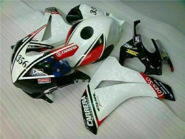 Blanco Negro Kit Carenado Inyección Honda CBR 1000 RR 08-11
