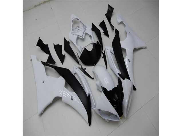 Blanco Negro Kits Carenado Yamaha R6 08-16