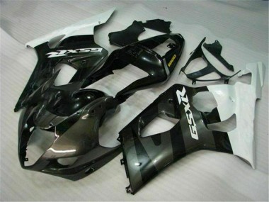 Blanco Negro Kits Completo Carenado Suzuki GSXR 1000 K3 03-04