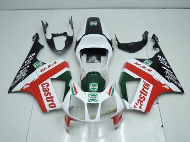 Blanco Negro Rojo Castro Carenado Honda VTR 1000 00-06