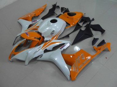 Blanco Perla Naranja Carenado Honda CBR 600 RR 07-08